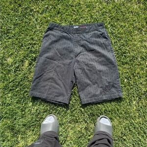 Y2K SoCal Logo Embroidered Shorts